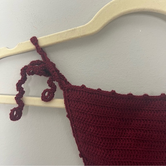 NEW Lovers and Friends Crochet String Bikini Bottom Bathing Suit Swim Medium 449 - Picture 7 of 8